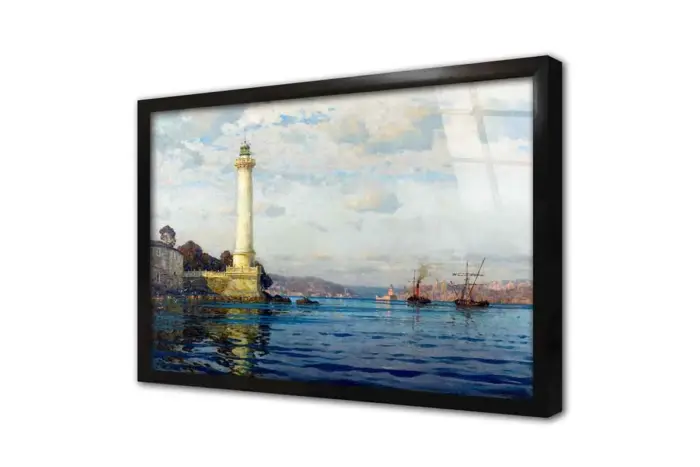 Ahır Kapı Feneri Boğaz | Kanvas Tablo | Cam Tablo | Mdf Tablo | B23061 - Görsel 3