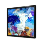 Soyut Resim | Kanvas Tablo | Cam Tablo | Mdf Tablo | B24216 - Görsel 3