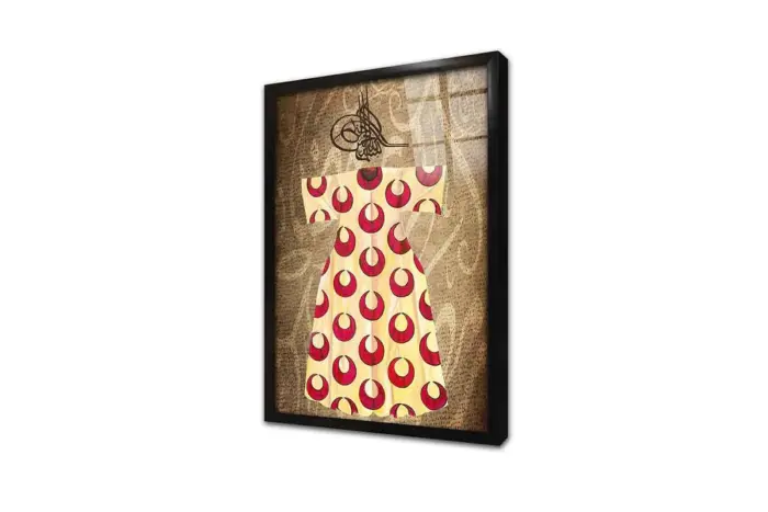 Osmanlı Kaftan | Kanvas Tablo | Cam Tablo | Mdf Tablo | B30019 - Görsel 3
