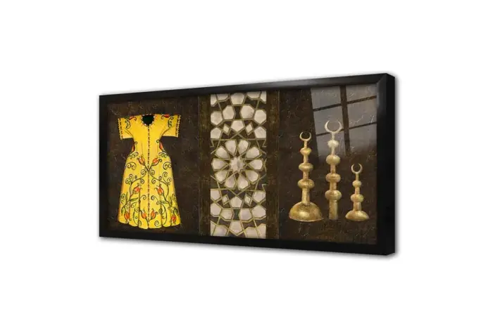 Osmanlı Kaftan | Kanvas Tablo | Cam Tablo | Mdf Tablo | B30028 - Görsel 3