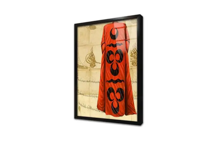 Osmanlı Kaftan | Kanvas Tablo | Cam Tablo | Mdf Tablo | B30033 - Görsel 3