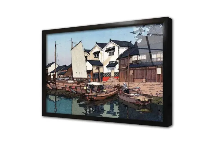 Deniz Kenarı Japon Sanatı | Kanvas Tablo | Cam Tablo | Mdf Tablo | B31002 - Görsel 3
