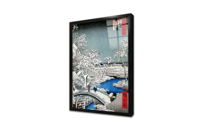 Japonyada Kış | Kanvas Tablo | Cam Tablo | Mdf Tablo | B31014 - Görsel 3