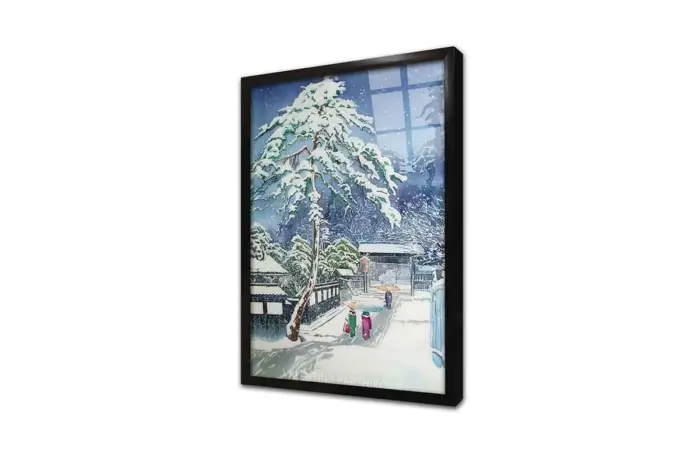 Japonyada Kış | Kanvas Tablo | Cam Tablo | Mdf Tablo | B31017 - Görsel 3