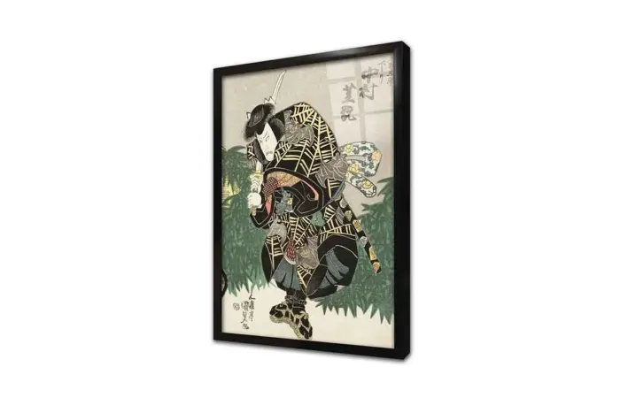 Japon Kadın | Kanvas Tablo | Cam Tablo | Mdf Tablo | B31018 - Görsel 3
