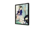 Japon Kadın | Kanvas Tablo | Cam Tablo | Mdf Tablo | B31026 - Görsel 3