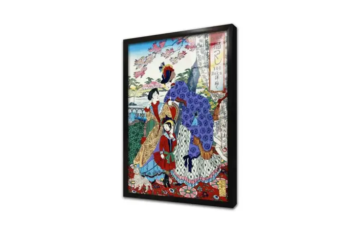 Japon Sanatı | Kanvas Tablo | Cam Tablo | Mdf Tablo | B31033 - Görsel 3