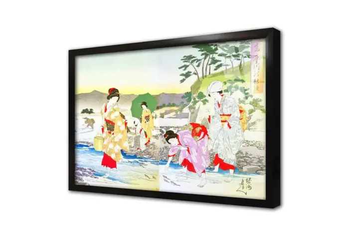 Japon Kadınlar | Kanvas Tablo | Cam Tablo | Mdf Tablo | B31044 - Görsel 3