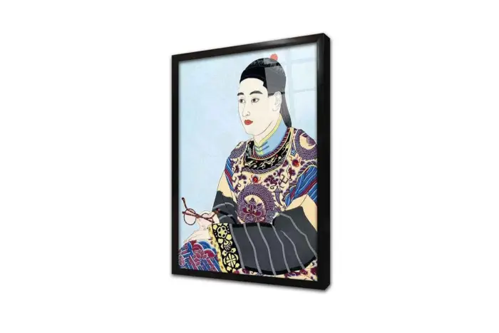 Japon Kadın | Kanvas Tablo | Cam Tablo | Mdf Tablo | B31073 - Görsel 3