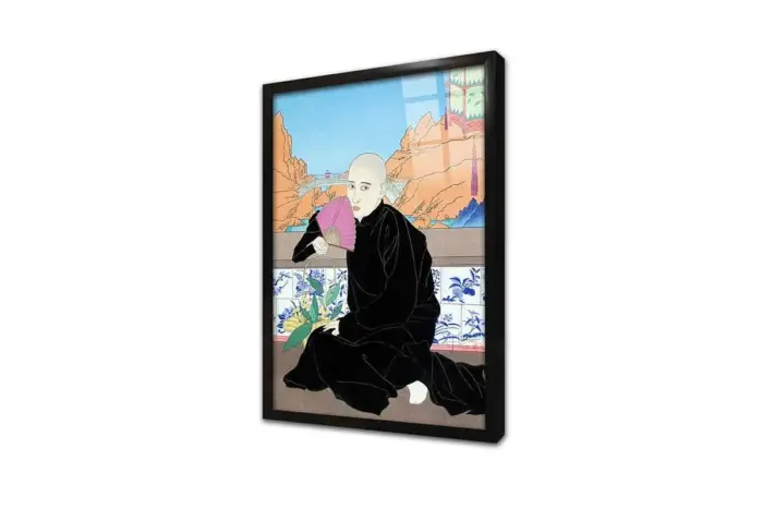Japon Kadın | Kanvas Tablo | Cam Tablo | Mdf Tablo | B31074 - Görsel 3