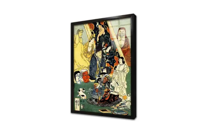 Japon Sanatı | Kanvas Tablo | Cam Tablo | Mdf Tablo | B31090 - Görsel 3