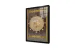 Muhammed Lafzı Ve Osmanlı Kapısı | Kanvas Tablo | Cam Tablo | Mdf Tablo | B32005 - Görsel 3