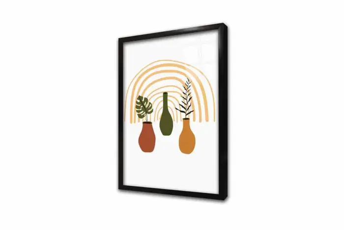 Line Art Objeler | Kanvas Tablo | Cam Tablo | Mdf Tablo | B33017 - Görsel 3