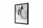 Siyah Beyaz Melek | Kanvas Tablo | Cam Tablo | Mdf Tablo | B33032 - Görsel 3