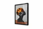 Siyahi Kadın | Kanvas Tablo | Cam Tablo | Mdf Tablo | B33033 - Görsel 3