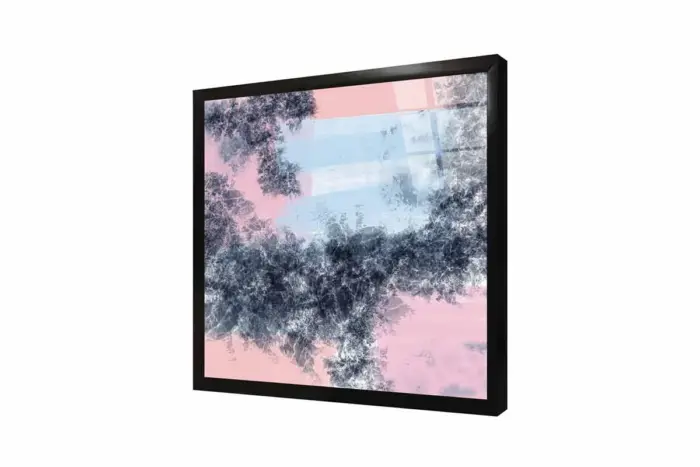 Pembe Gri Soyut | Kanvas Tablo | Cam Tablo | Mdf Tablo | B33046 - Görsel 3