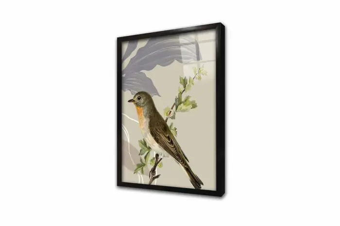 Dalda Kuş | Kanvas Tablo | Cam Tablo | Mdf Tablo | B33065 - Görsel 3