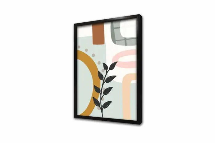 Renkli Modern Desenler | Kanvas Tablo | Cam Tablo | Mdf Tablo | B33172 - Görsel 3