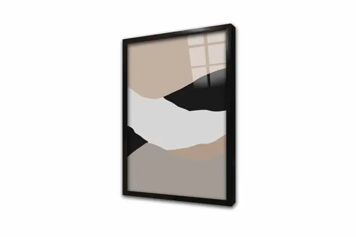 Minimalist Soyut Üçlü Kanvas Tablo | Cam Tablo | Mdf Tablo Seti | B33177 - Görsel 10