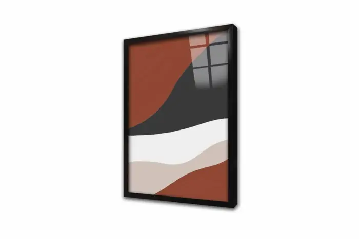 Modern Dekoratif Soyut | Kanvas Tablo | Cam Tablo | Mdf Tablo | B33179 - Görsel 3