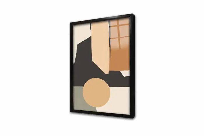 Modern Nesneler İkili Kanvas Tablo | Cam Tablo | Mdf Tablo Seti | B33181 - Görsel 7