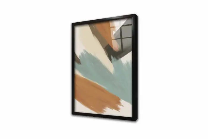 Modern Dekoratif Soyut | Kanvas Tablo | Cam Tablo | Mdf Tablo | B33188 - Görsel 3