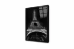 Siyah Beyaz Eyfel Kulesi | Kanvas Tablo | Cam Tablo | Mdf Tablo | B33200 - Görsel 3