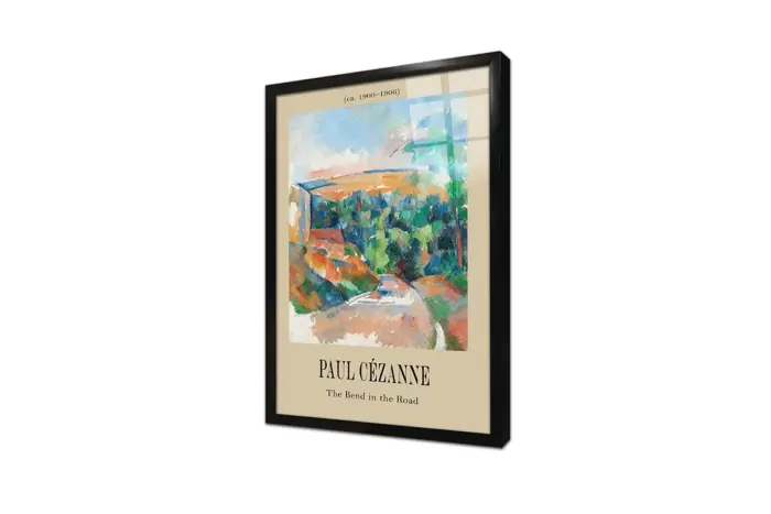 Paul Cezanne Eserleri Üçlü Kanvas Tablo | Cam Tablo | Mdf Tablo Seti | B33363 - Görsel 4
