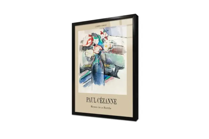 Paul Cezanne Eserleri Üçlü Kanvas Tablo | Cam Tablo | Mdf Tablo Seti | B33363 - Görsel 6