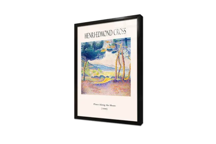 Henry Edmond Cross Manzara Üçlü Kanvas Tablo | Cam Tablo | Mdf Tablo Seti | B33367 - Görsel 7