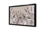 Papağanlar Ve Bitkiler | Kanvas Tablo | Cam Tablo | Mdf Tablo | B33400 - Görsel 4