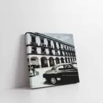 Kübada Siyah Klasik Araba | Kanvas Tablo | Cam Tablo | Mdf Tablo | A01018