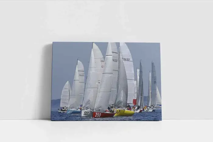 Yarışan Yelkenliler | Kanvas Tablo | Cam Tablo | Mdf Tablo | A01024 - Görsel 2