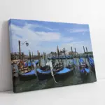 Denizde Gondollar | Kanvas Tablo | Cam Tablo | Mdf Tablo | A01044