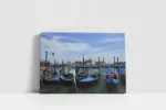 Denizde Gondollar | Kanvas Tablo | Cam Tablo | Mdf Tablo | A01044 - Görsel 2