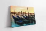 Denizde Gondollar | Kanvas Tablo | Cam Tablo | Mdf Tablo | A01051