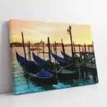 Denizde Gondollar | Kanvas Tablo | Cam Tablo | Mdf Tablo | A01051