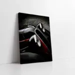 Siyah Klasik Araba | Kanvas Tablo | Cam Tablo | Mdf Tablo | A01074