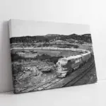 Nostaljik Tren | Kanvas Tablo | Cam Tablo | Mdf Tablo | A01183