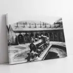 Nostaljik Tren Garı | Kanvas Tablo | Cam Tablo | Mdf Tablo | A01185