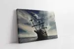 Deniz Açılan Kalyon | Kanvas Tablo | Cam Tablo | Mdf Tablo | A01196