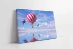 Gökyüzünde Renkli Balonlar | Kanvas Tablo | Cam Tablo | Mdf Tablo | A01198