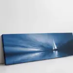 Gün Batımında Yelkenli | Kanvas Tablo | Cam Tablo | Mdf Tablo | A01231