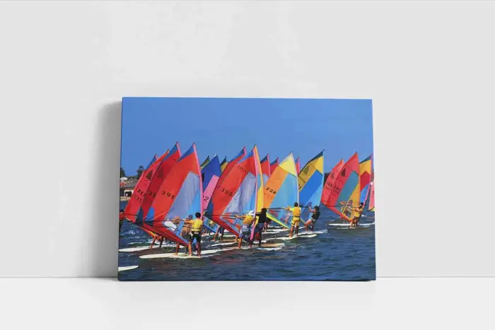 Yarışan Yelkenliler | Kanvas Tablo | Cam Tablo | Mdf Tablo | A01291 - Görsel 2