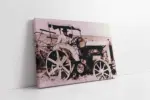 Atatürk Traktör Kullanırken | Kanvas Tablo | Cam Tablo | Mdf Tablo | A02008