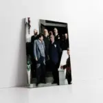 Atatürk Merdivenlerde Sohbet Ederken | Kanvas Tablo | Cam Tablo | Mdf Tablo | A02015