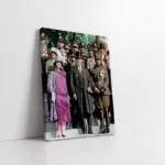 Atatürk Ve Latife Hanım Subaylarla | Kanvas Tablo | Cam Tablo | Mdf Tablo | A02016