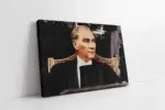 Atatürk Otururken | Kanvas Tablo | Cam Tablo | Mdf Tablo | A02026