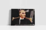 Atatürk Otururken | Kanvas Tablo | Cam Tablo | Mdf Tablo | A02026 - Görsel 2