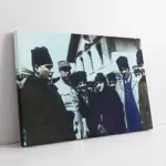 Atatürk Ve Latife Hanım | Kanvas Tablo | Cam Tablo | Mdf Tablo | A02031